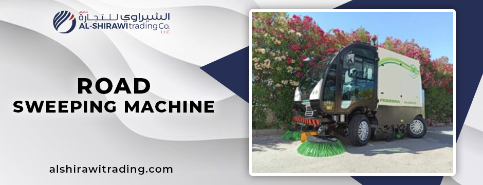 road sweeping machine
