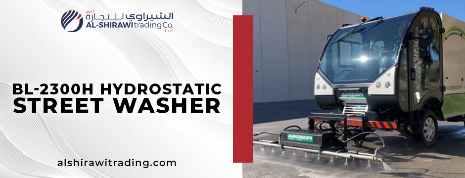 BL-2300H Hydrostatic Street Washer