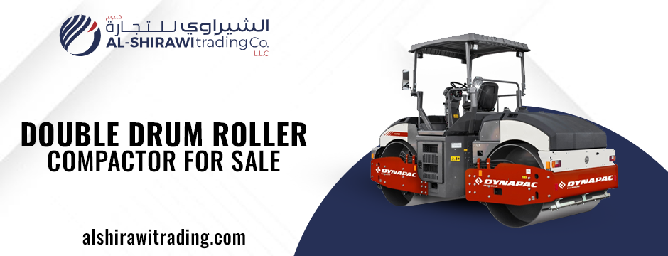 double drum roller compactor for sale