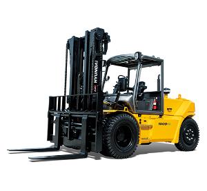 Heavy Line Diesel Forklifts by Al Shirawi Trading for Industrial Use in UAE