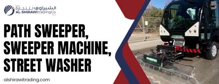 path sweeper, sweeper machine, street washer