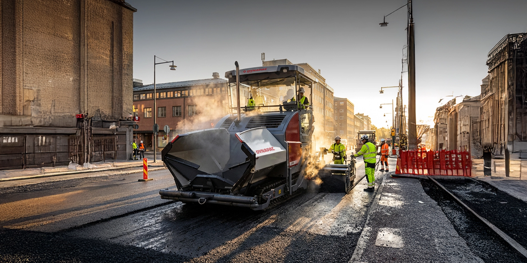 Dynapac Asphalt Pavers in the UAEDynapac Asphalt Pavers in the UAE