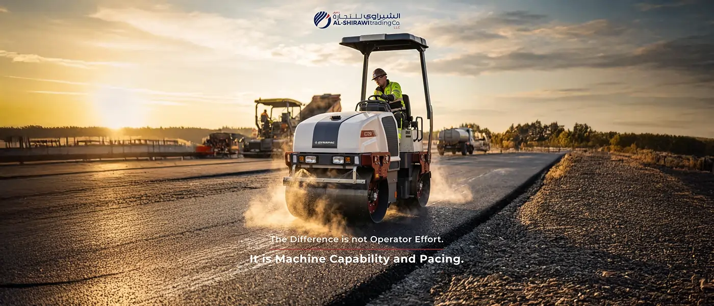 Dynapac Rollers for UAE Roads