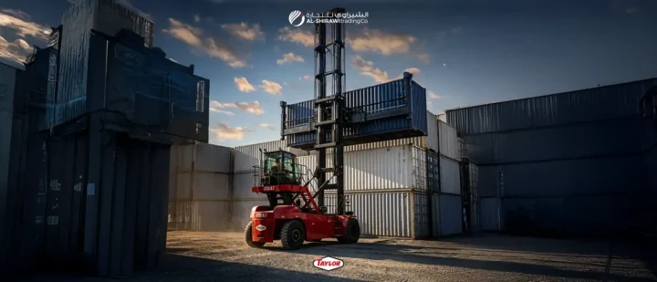 Taylor container handler in a UAE