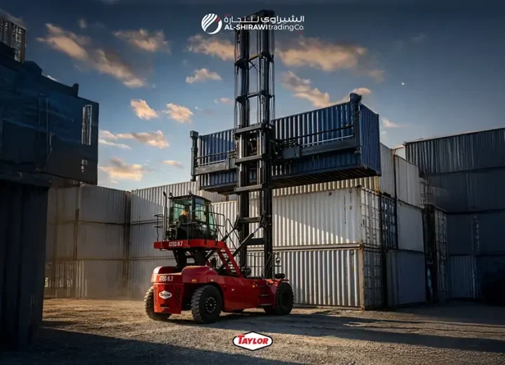 Taylor container handler in a UAE