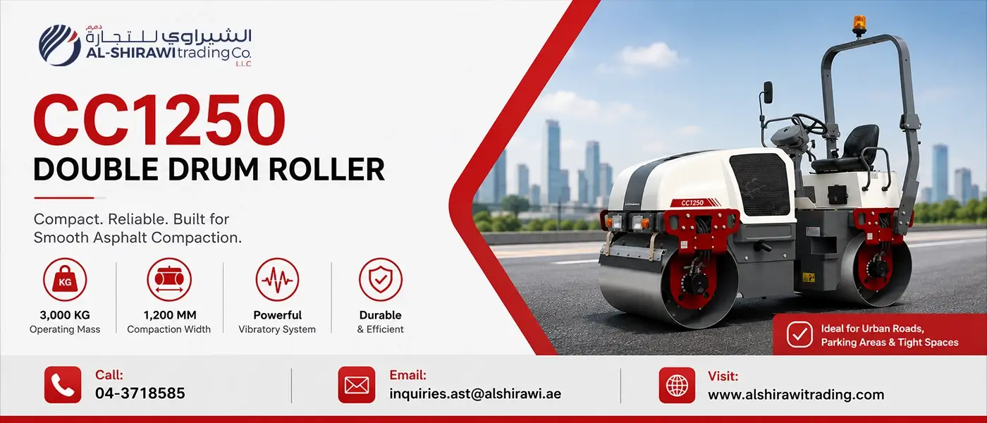 CC1250 Double Drum Roller