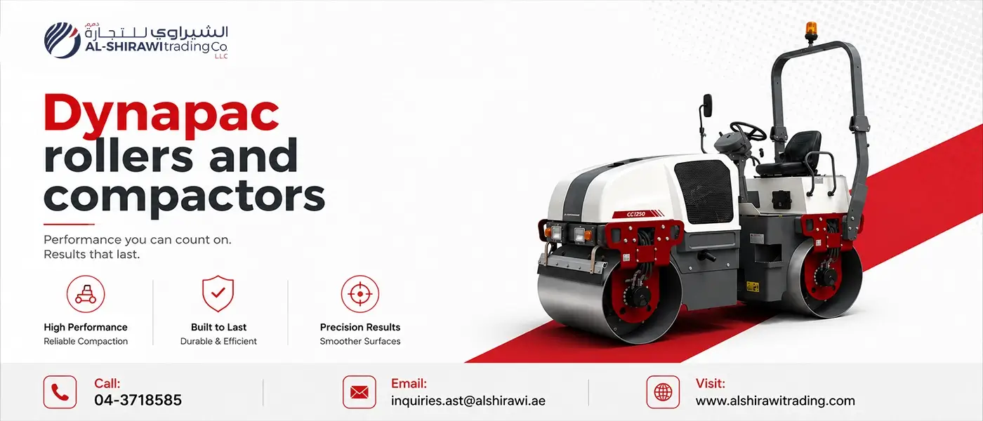 Dynapac rollers and compactors