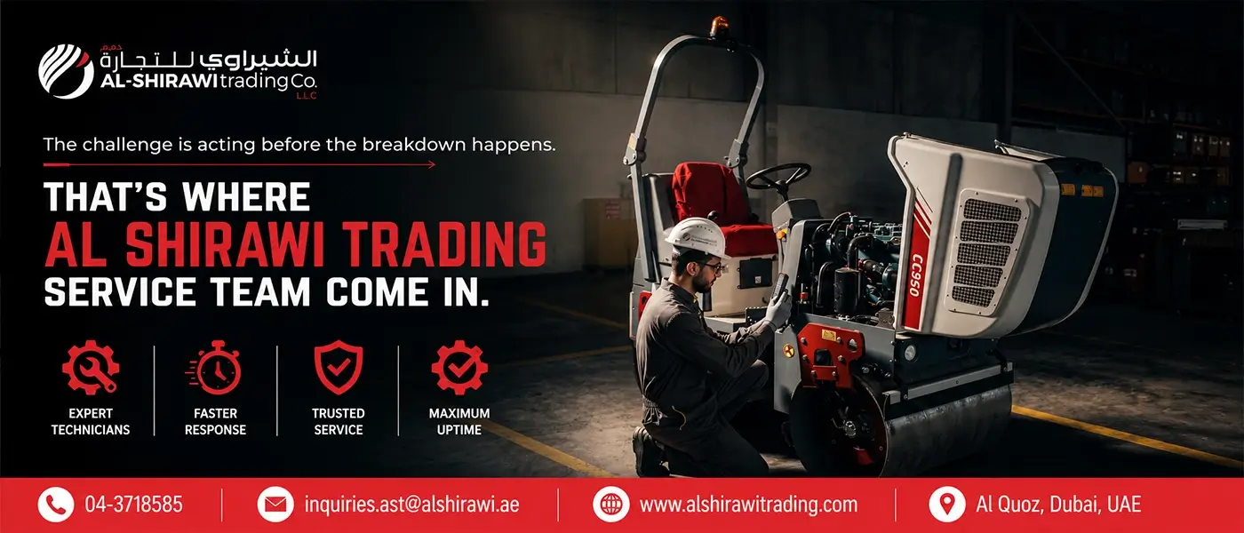 Heavy equipment summer maintenance in UAE