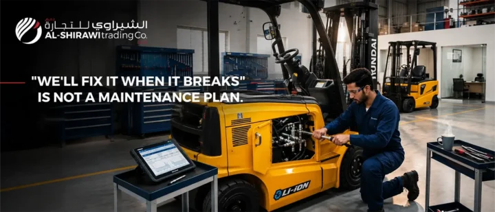 Preventive heavy equipment maintenance during UAE summer