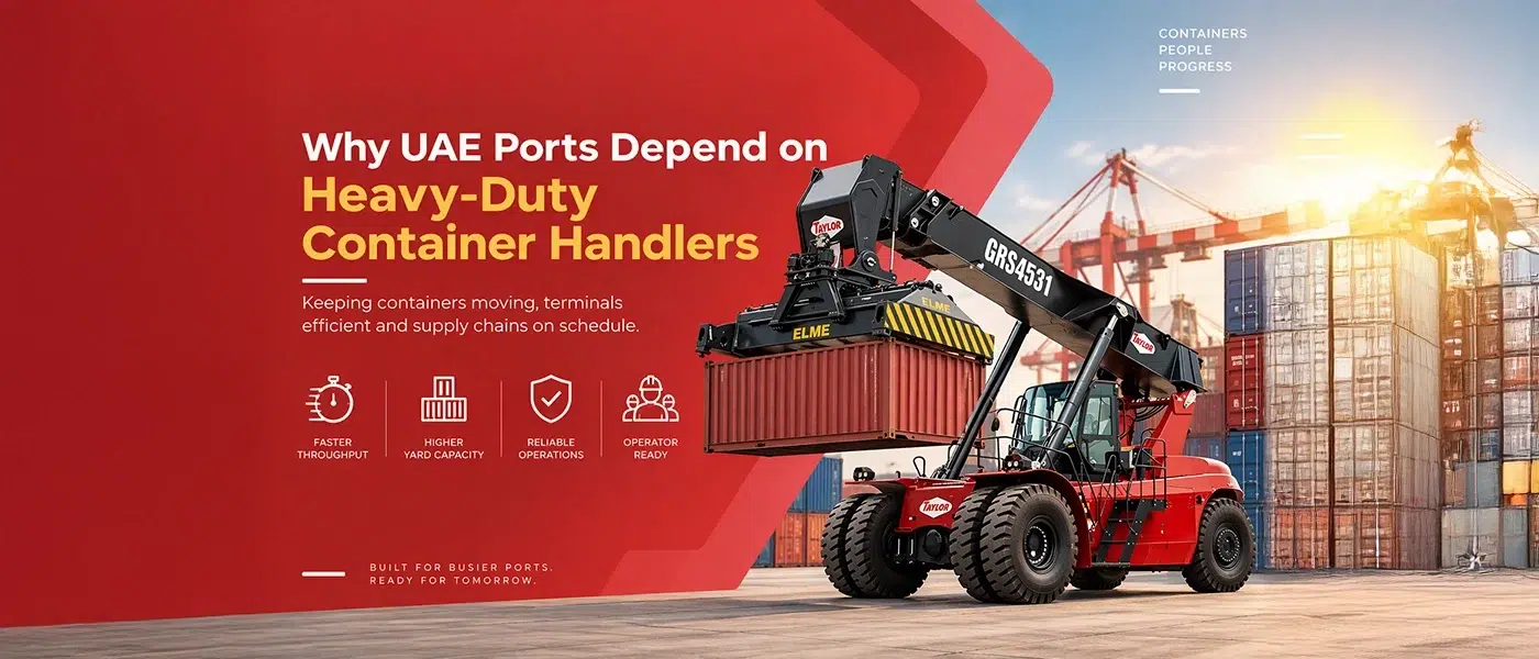 heavy duty container handlers in uae